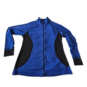 Everlast Sport Women's Full Zip Training Midlayer Jacket, Size Large